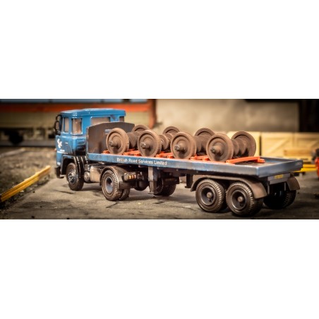 BR Coach Wheelsets - Mk4 IC225 Coaches - OO Gauge (Pack of 4)