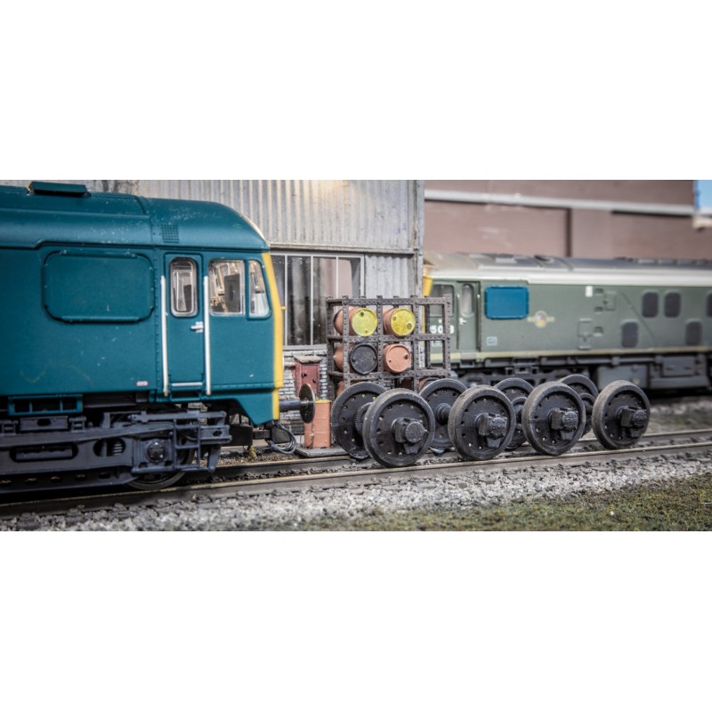 Class 24 / 25 Locomotive Wheelsets - OO Gauge (Pack of 4) Class 24 / 25 Locomotive Wheelsets - OO Gauge (Pack of 4)