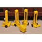 15 Ton Vehicle Lifting Jack Set for Wagons and Carriages - TT:120 Scale