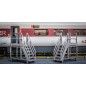 Small Locomotive/Carriage Inspection Platforms - OO Gauge (Pack of 2)