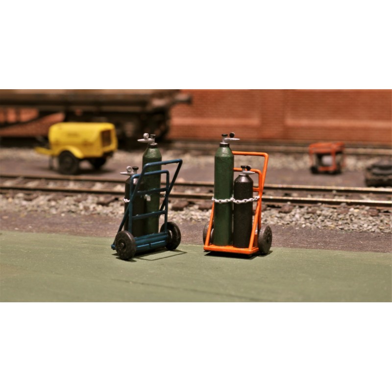 Welder Bottle Trolley - OO Gauge