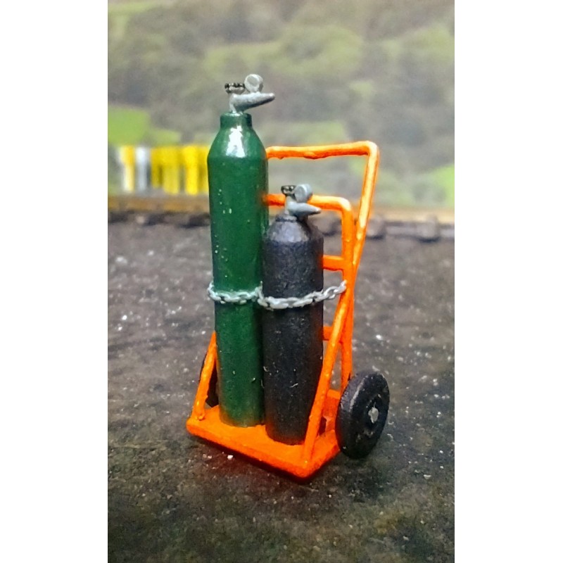 Welder Bottle Trolley O Gauge