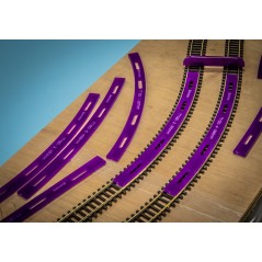 TT:120 Track Guide Templates - Large Set