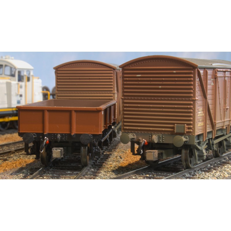 Detailed Brake Pipes for Wagons Air and Vacuum OO Gauge (for 2 Wagons)