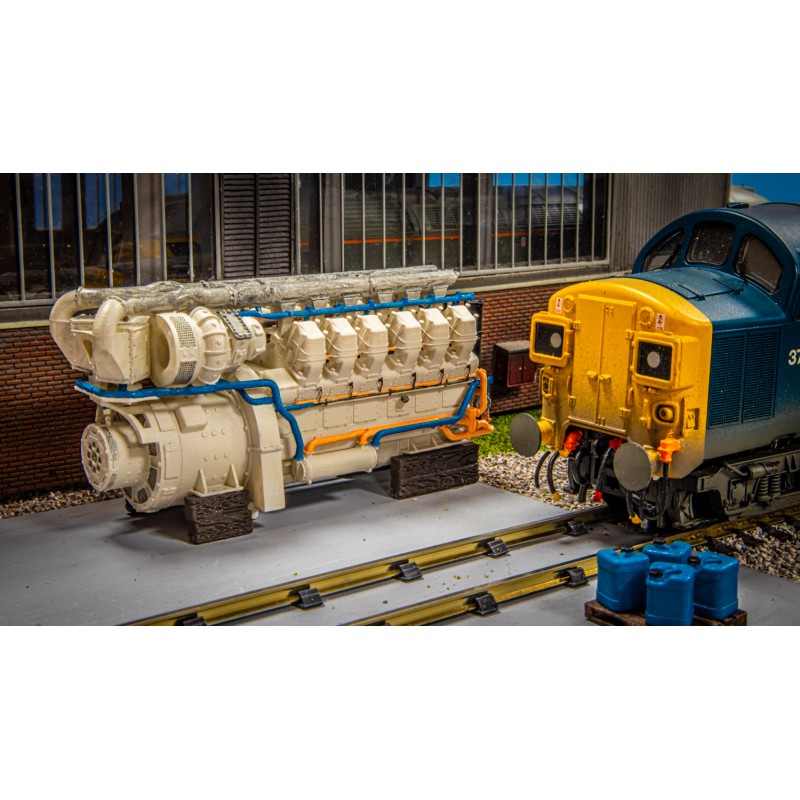 Class 37 Detailed Power Unit - OO Gauge