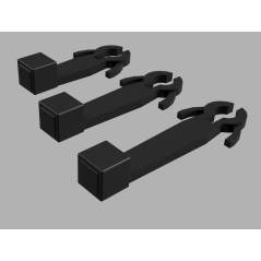 Hunt Magnetic Couplings Mixture Pack For Roco/Rivarossi - 9 Pairs - Mixture Of 3 Lengths - HO Scale