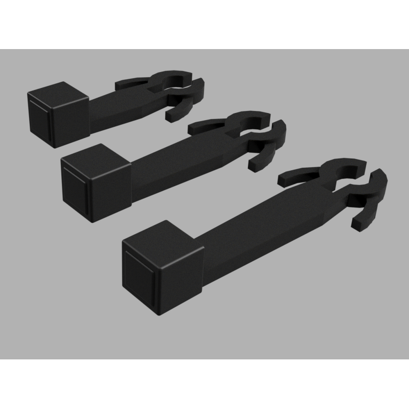 Hunt Magnetic Couplings Mixture Pack For Roco/Rivarossi - 9 Pairs - Mixture Of 3 Lengths - HO Scale Hunt Magnetic Couplings Mixture Pack For Roco/Rivarossi - 9 Pairs - Mixture Of 3 Lengths - HO Scale