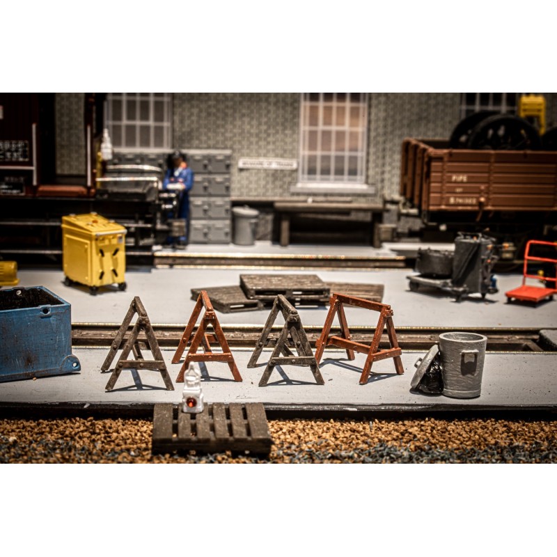 Workshop Trestles - OO Gauge (Pack of 4)