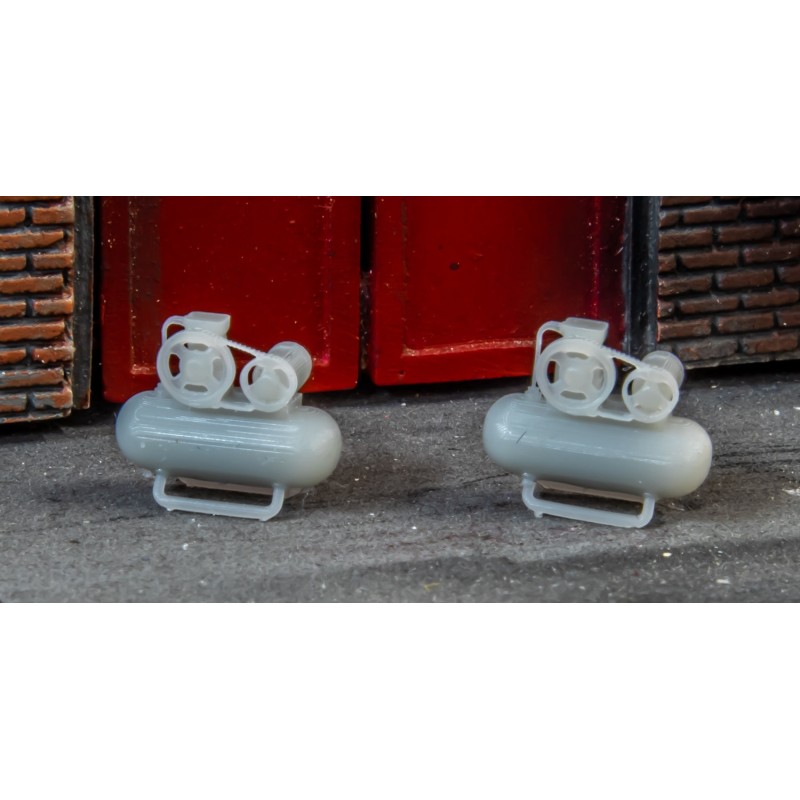 Workshop Air Compressors - OO Gauge (Pack of 2)