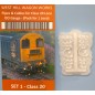 Detailed Pipes and Cables for a Class 20 Locomotive - OO Gauge (SET 1)