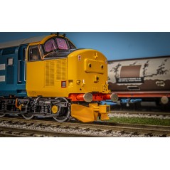 Hunt Magnetic Close Couplings ELITE - Snow Ploughs for Bachmann Class 37 (2022 on) - OO Gauge (1 Pair) - Unpainted (MP5)