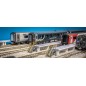 Slateford Carriage Siding Maintenance Platform Kit (62cm) Including Steps - OO Gauge