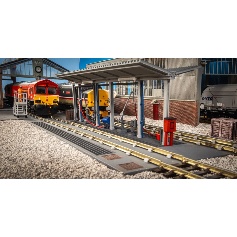 Diesel Fuelling Point Double Track Kit - OO Gauge (Code 100/75/Bullhead)