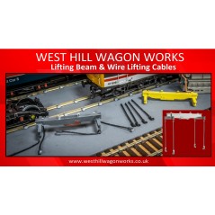 Lifting Beam and Wire Lifting Cables - OO Gauge