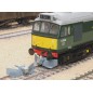 Hunt Magnetic Close Couplings ELITE - Snow Ploughs for Bachmann Class 25 - OO Gauge (1 Pair)