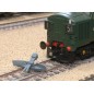 Hunt Magnetic Intermediate Couplings ELITE - Snow Ploughs for Bachmann Class 37 (pre-2022) - OO Gauge (1 Pair) - Unpainted