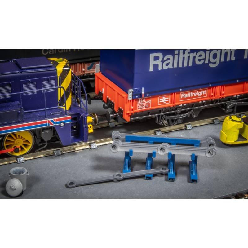 Locomotive Side Rods & Stand - OO Gauge