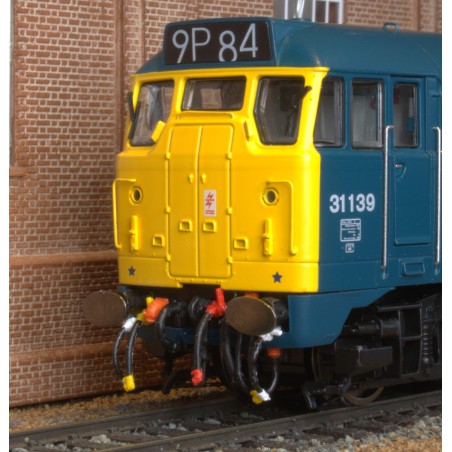 Detailed Pipes and Cables for a Class 31 Locomotive (As Built - pre 1980s) - OO Gauge