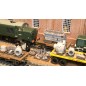 Class 37 Engine Parts, including Engine Block, Generator and 10 Pallets with parts - OO Gauge
