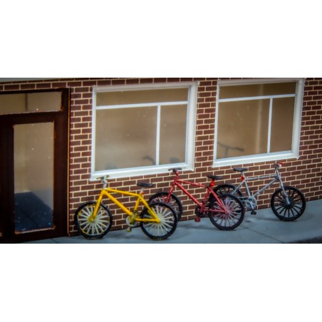 Mountain Bicycles (Pack of 3) - OO Gauge