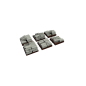 Detailed Pallets With Concrete Cable Trough Trunking - OO Gauge (Pack Of 6)