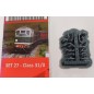 Detailed Pipes and Cables for a Class 31/0 Locomotive - OO Gauge (SET 27)