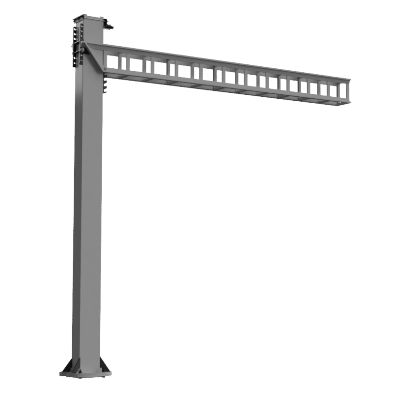 SERIES 1 Twin Track Cantilever Mast (115mm Arm) OHLE Kit - OO Gauge (SET E2-2)