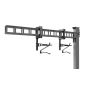 Registration Arms for SERIES 1 Twin Track Cantilever OHLE - LEFT HAND - OO Gauge (SET E2-9)