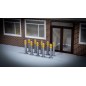 Stainless Steel Reflective Style Bollards - OO Gauge (Pack of 10)