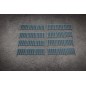 Palisade Fencing - Straight Section Pack of 8 (total 88cm) - OO Gauge