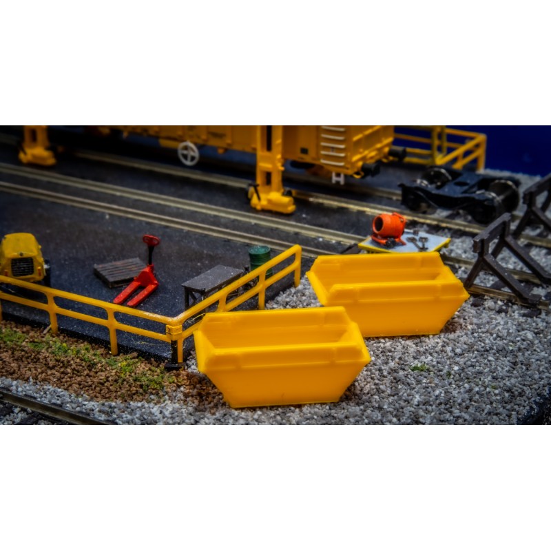 Waste Skips - N Gauge (Pack of 2)