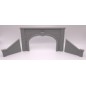 Tunnel Portal kit - Double Track with Side Walls  - TT:120 Scale