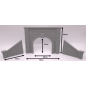 Tunnel Portal kit - Single Track with Side Walls  - N Gauge