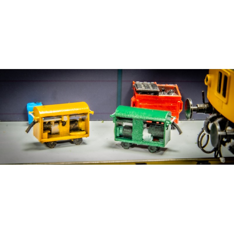 Vacuum Brake Test Trolley - OO Gauge (Pack of 2)