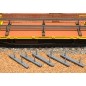 YMA Salmon Wagon Bolsters (Pack for 2 Wagons) - OO Gauge