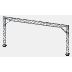 1500v DC OHLE Lattice Type Structure Kit - 2 Lattice Masts with 4 Track 230mm Span (SET E7-2)