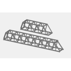 1500v DC OHLE Lattice Type - 1 x 2-Track and 1 x Cantilever - Replacement Spans (SET E7-12)