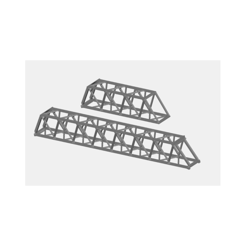 1500v DC OHLE Lattice Type - 1 x 2-Track and 1 x Cantilever - Replacement Spans (SET E7-12)