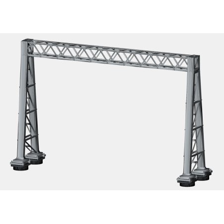 1500v DC OHLE A-Frame Type Structure Kit - 2 Masts with 2-Track 130mm Span (SET E8-1)