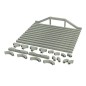 Concrete Cable Trough Trunking Pack (N Gauge)