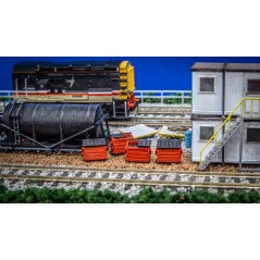 Trade Waste Bins - N Gauge (Pack of 4)