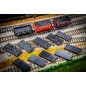 Wagon Coal Loads for Peco N Gauge 5 and 7-Plank Open Wagons - Pack of 5 (with height spacers)