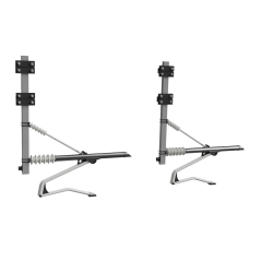 N-Gauge Registration Arms (x2) for SERIES 2 - Two Track Cantilever OHLE - RIGHT HAND - (SET E10-4)