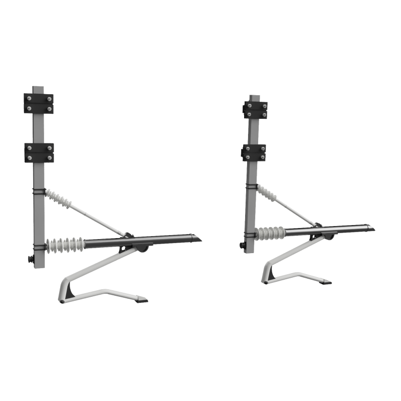 N-Gauge Registration Arms (x2) for SERIES 2 - Two Track Cantilever OHLE - RIGHT HAND - (SET E10-4)