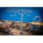 1500v DC OHLE Lattice Type Structure Kit - 1 Double Sided Mast with 2 Single Track Cantilever Spans (SET E7-3)