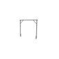 1500v DC OHLE I Beam Type Structure Kit - 2 Viaduct Masts with Beam for 110mm Viaduct Span (SET E6-4)