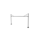 1500v DC OHLE I Beam Type Structure Kit - 2 Top Braced Long Masts with Beam for 3-Track 230mm Span (SET E6-5)