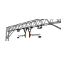 1500v DC OHLE Lattice Type - 2 Single Magnetic Registration Arms and Catenary Wire Supports (SET E7-10)