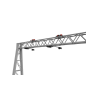 1500v DC OHLE A-Frame Type - 2 Single Magnetic Registration Arms and Catenary Wire Supports (SET E8-10)