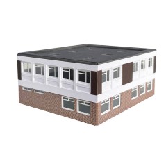 1970's Office Block - TT:120 Scale